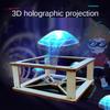 3D Hologram Smartphone Hologram Projector Wooden Self-Assembly Science Educational Toy DIY Display Set For Kids Home