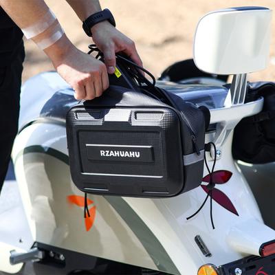 Motorcycle Riding Rear Seat Backpack 6L Capacity Handlebar Luggage Storage Tail Bags Waterproof Saddlebags Motorbike Accessories