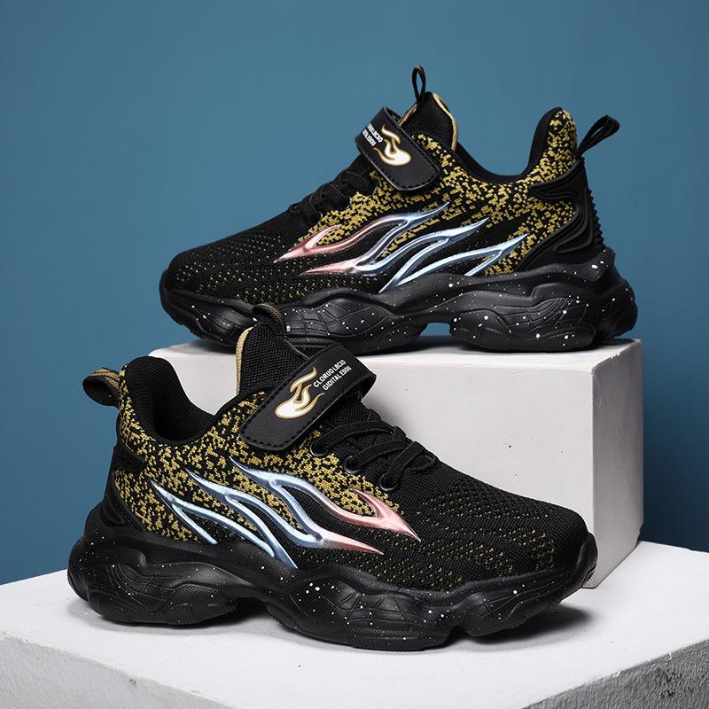 Classmates Boys Sneakers Spring and Autumn Summer Children's Shoes Boys Running Shoes Mesh Breathable Middle and Older Children