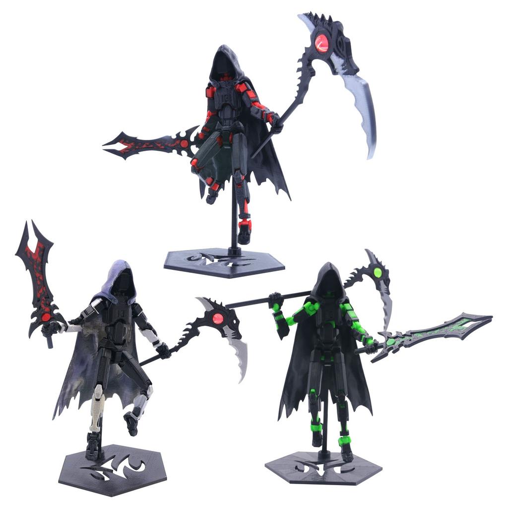 Mobile Doll Set, 3D Printed Titan Robot Mobile Doll, Posable Mobile Doll, Suitable For Collectors, Desktop Decoration