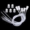 5pcs Recessed Magnetic Window Door Contacts Alarm Security Reed Switch