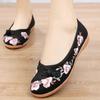 women fashion sweet light weight spring & summer anti skid dance loafers lady retro comfort office work shoes ab501