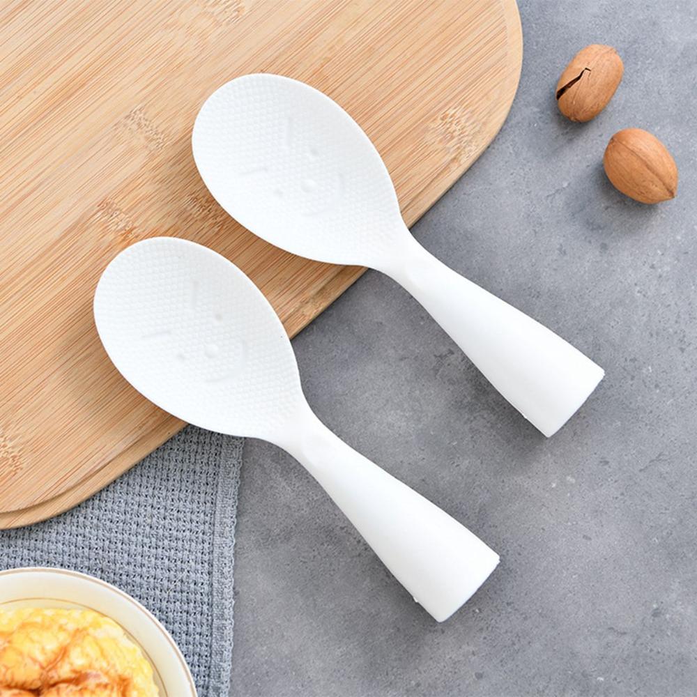 Dinnerware Kitchen Smiling Face Non-Stick Cute Rice Scooper Rice Paddle Spatula Serving Spoons