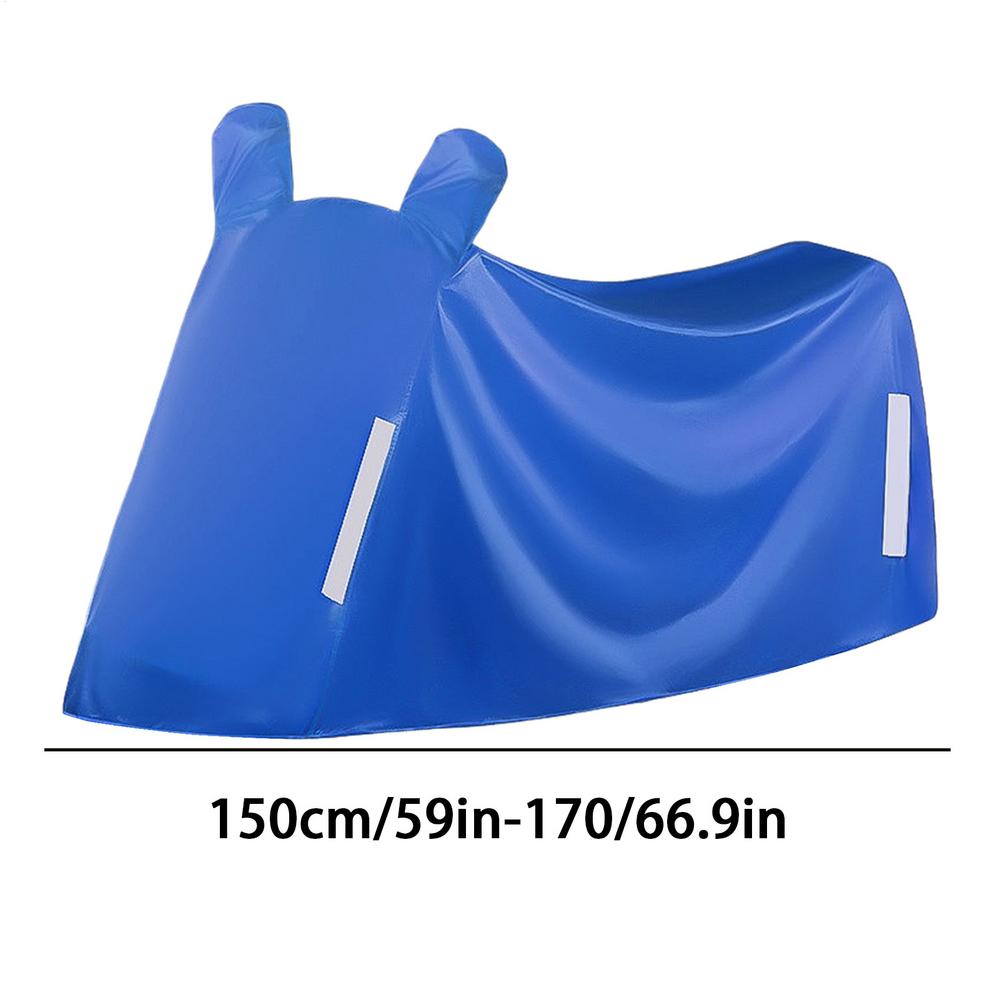 Motorcycle Cover Waterproof Outdoor All-Weather Rainproof UV Protection Outdoor Motorcycle Storage Rain Cover For Scooter