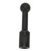 Heavy-Duty Carbon Steel Ball Gouge 5/8-11 Threads Black Sphere Rotary Burr Abrasive Teeth Spherical Grinding Head Wood Carving