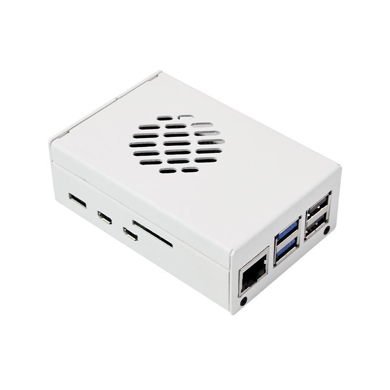 Raspberry Pi 5 Metal Case with Cooling Fan & PWM Speed Control