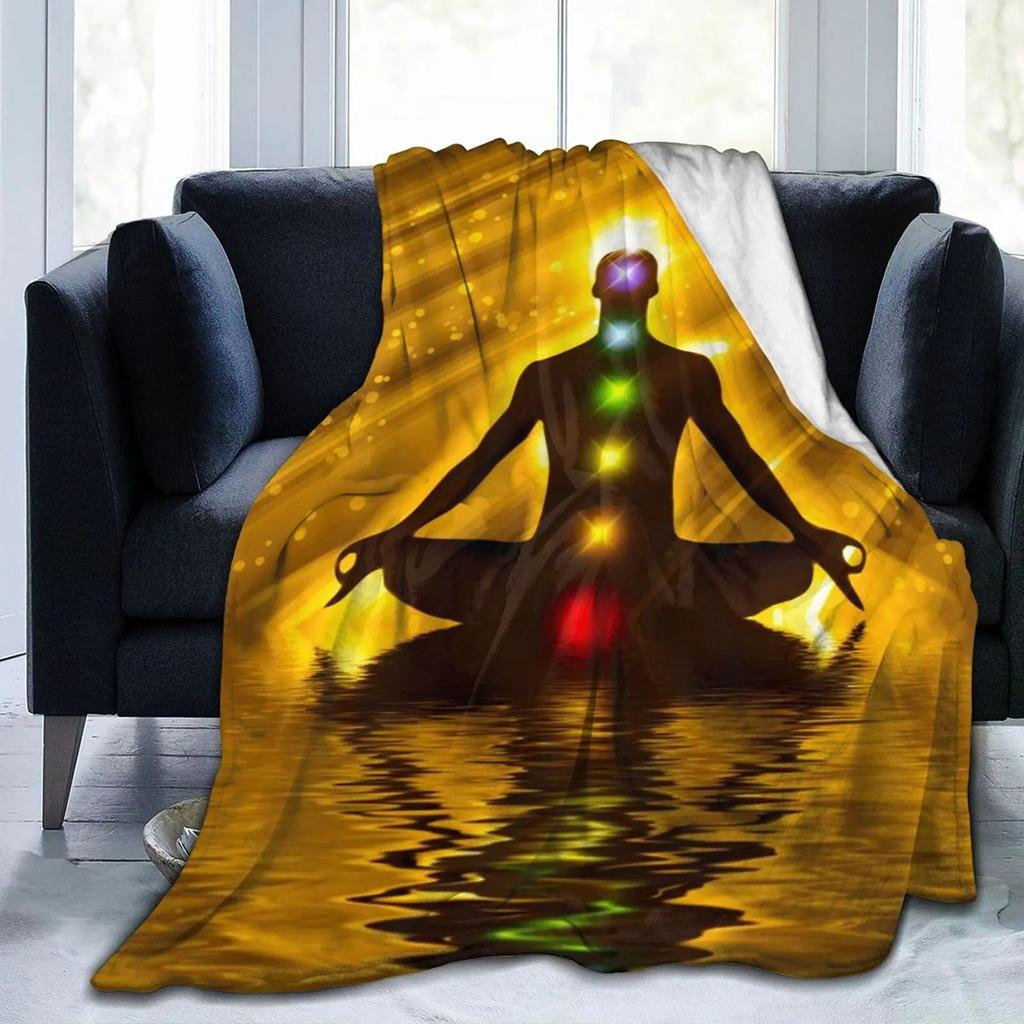 Magic Meditation Blanket Warm Flannel Blanket Soft Lightweight Blanket Blanket