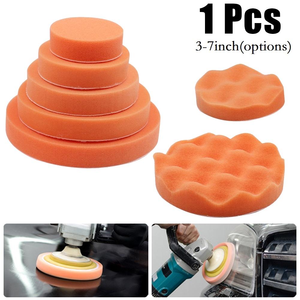 1PC 3-7inch Self-Adhesive Buffing Waxing Pad Sponge Polishing Foam Pads Polishing Pad For RO/DA Car Polisher Car Repair Tools