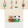 Adorable Bamboo Panda Plush Toy Keychain Cute Bag Accessory With Soft Pp Cotton