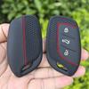 Nueva Funda de Silicona para Llave de Coche con 3 Botones, Llavero para Mg 4 Mg4 Ev Mg Hs Gt Zs Ev Zx Mg5 Mg6 Para Roewe Rx3 Rx5 Rx8 Erx5 I6 I5
