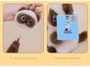 Adorable Cat Plush Keychain Pendant: Black, Calico, Siamese Varieties