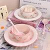 Bowknot Ins-Style Ceramic Dinnerware Set