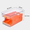 Rolling Double-Layer Egg Tray With Lid Shockproof Egg Freshing Carrier For Kitchen Drawer