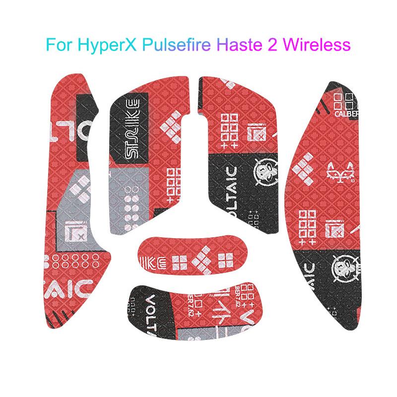 Antypoślizgowa Naklejka na Mysz Gamingową Dla Hyperx Pulsefire Haste 2 Mysz Przewodowa Bezprzewodowa Komputer PC Akcesoria dla Graczy