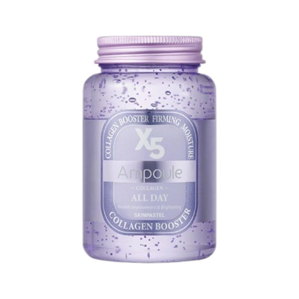 SkinPastel X5 All Day Collagen Ampoule - Ultra-Hydrating & Firming Daily Treatment 250ml