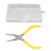 Jewelry Making Kit Alloy DIY Jewelry Accessories with Needle Nose Plier for Earring Pendant