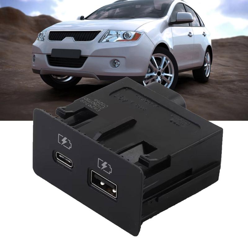 Car USB Port Adapter 8638A491 8638A317 for 2022-2024 USB Port Socket Assembly Automotive Accessories