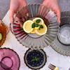 Tableware Kitchenware Set High Quality Unique Glass Bowl European Style Antique Colorful Glass Fruit Salad Bowl for Home Use