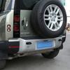 METYOUCAR Rear Bumper Protector for Land Rover Defender 90 110 2021 2022 Lower Bumper Protector Easy Set (2020 2023), Guard, TPE, Installation,