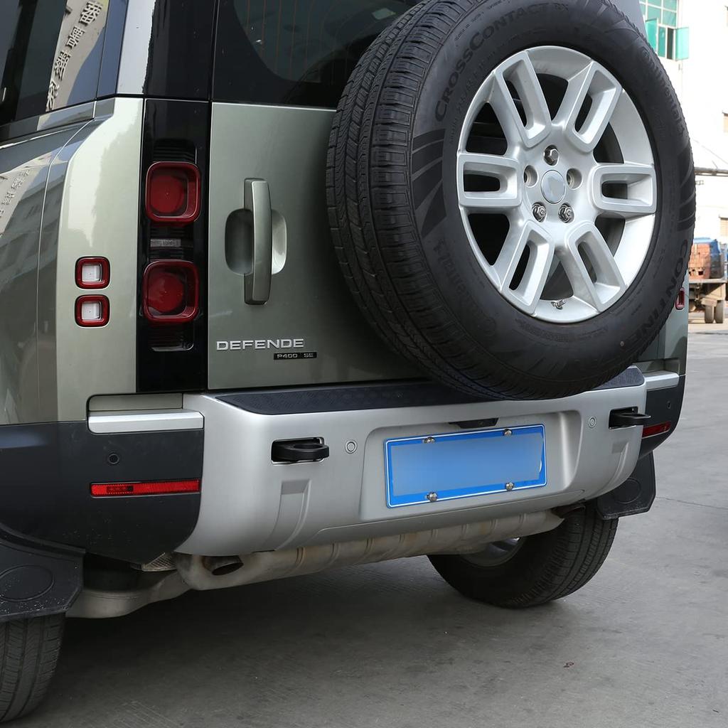 METYOUCAR Rear Bumper Protector for Land Rover Defender 90 110 2021 2022 Lower Bumper Protector Easy Set (2020 2023), Guard, TPE, Installation,