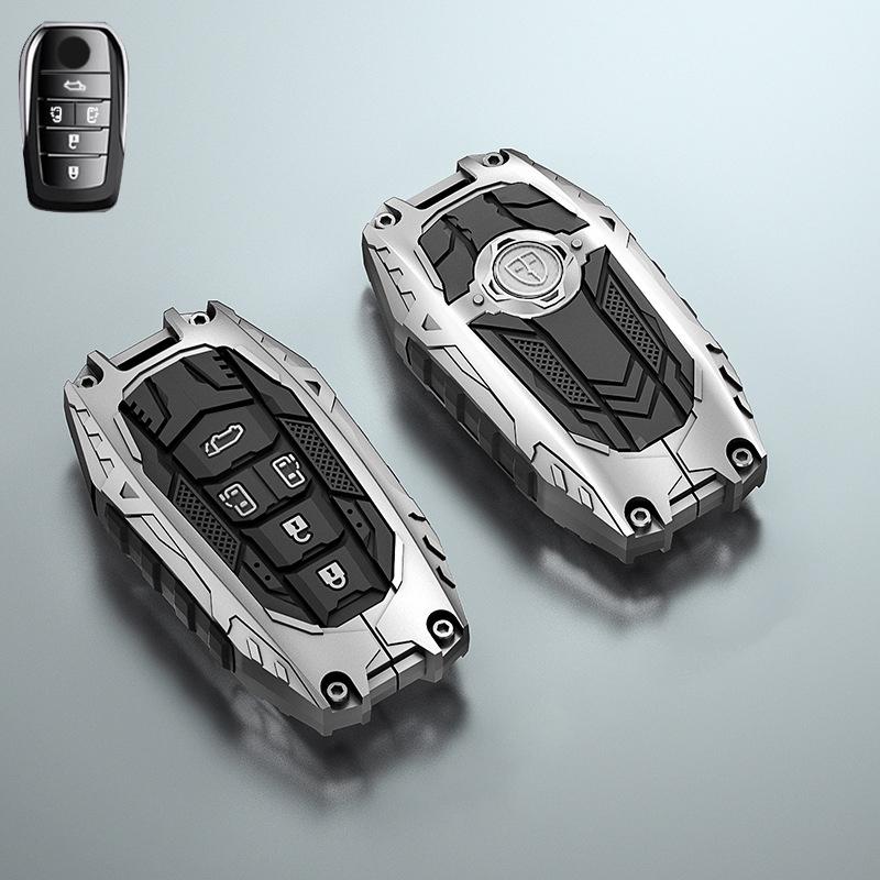 Zinc Alloy Car Key Cover Case For Toyota Bz3 Asia Dragon Car Shell Yize C-Hr Prado Sienna Crown Kluger Harrier