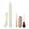Plastic and Not the Real Bone Bookbinding Kit Bone Folder Paper Creaser  Handmade Crafts Lovers