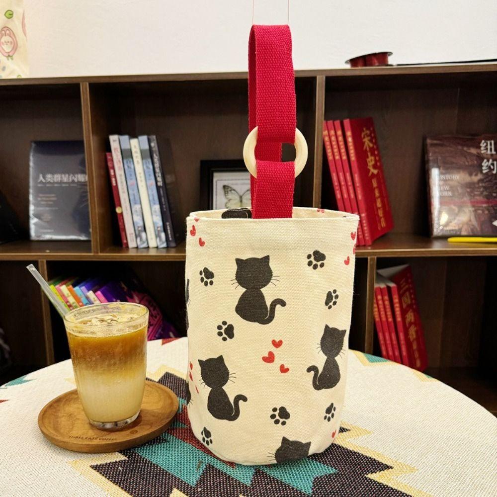 Large Capacity Mummy Bag Rabbit Lunch Bag Portable Cartoon Animal Bucket Bag  Storage Bag