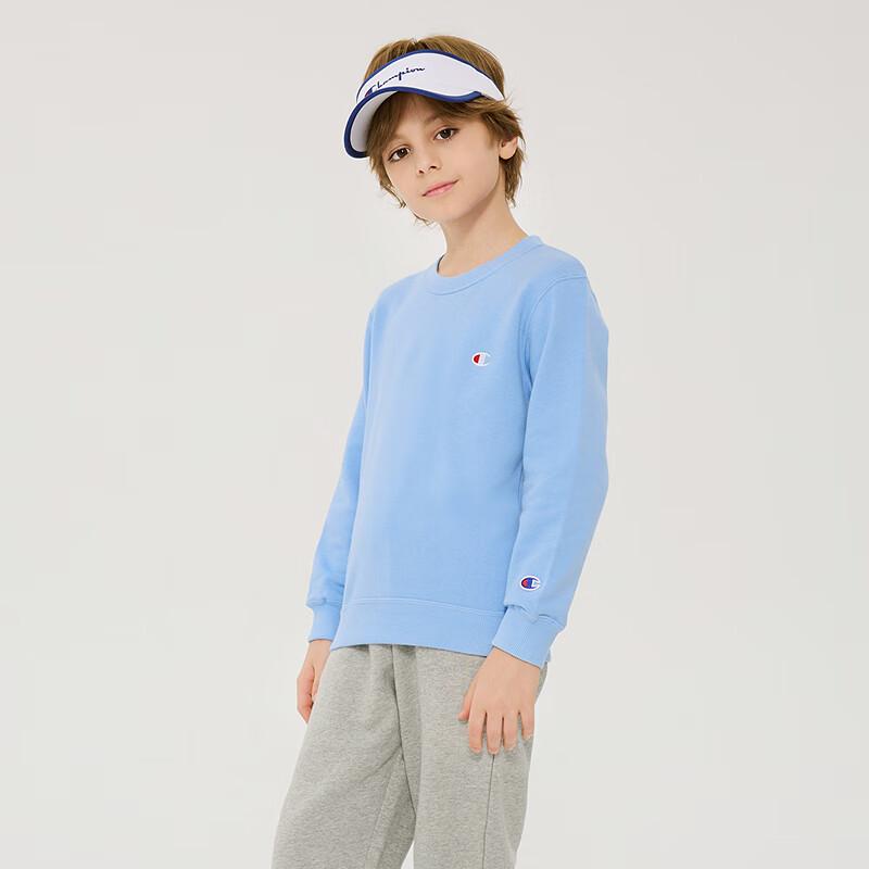Champion Unisex Kids Classic C Logo Crewneck Sweatshirt 110