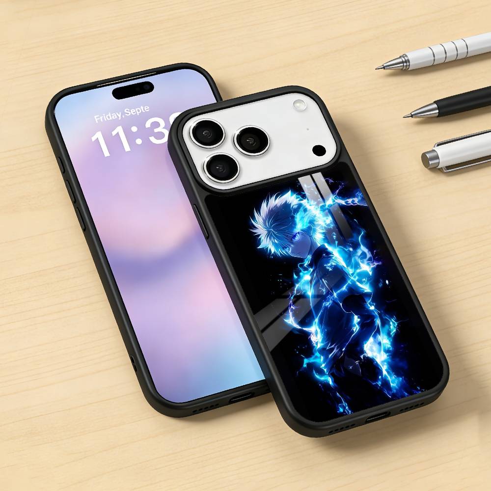 Hunter Cool K-Killua NEW Phone Case For iPhone 17,16,15,14,13,12,Pro,Max For Magsafe Magnetic Wireless Charging