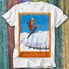 1927 Chamonix Mont Blanc France Ski Championship T Shirt Top Tee 530