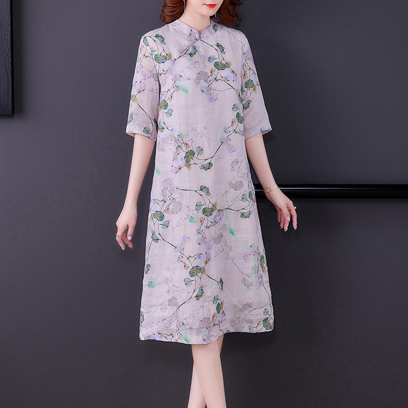

Костюм Тан в китайском стиле, платье Ханфу Ципао, элегантный Cheongsam