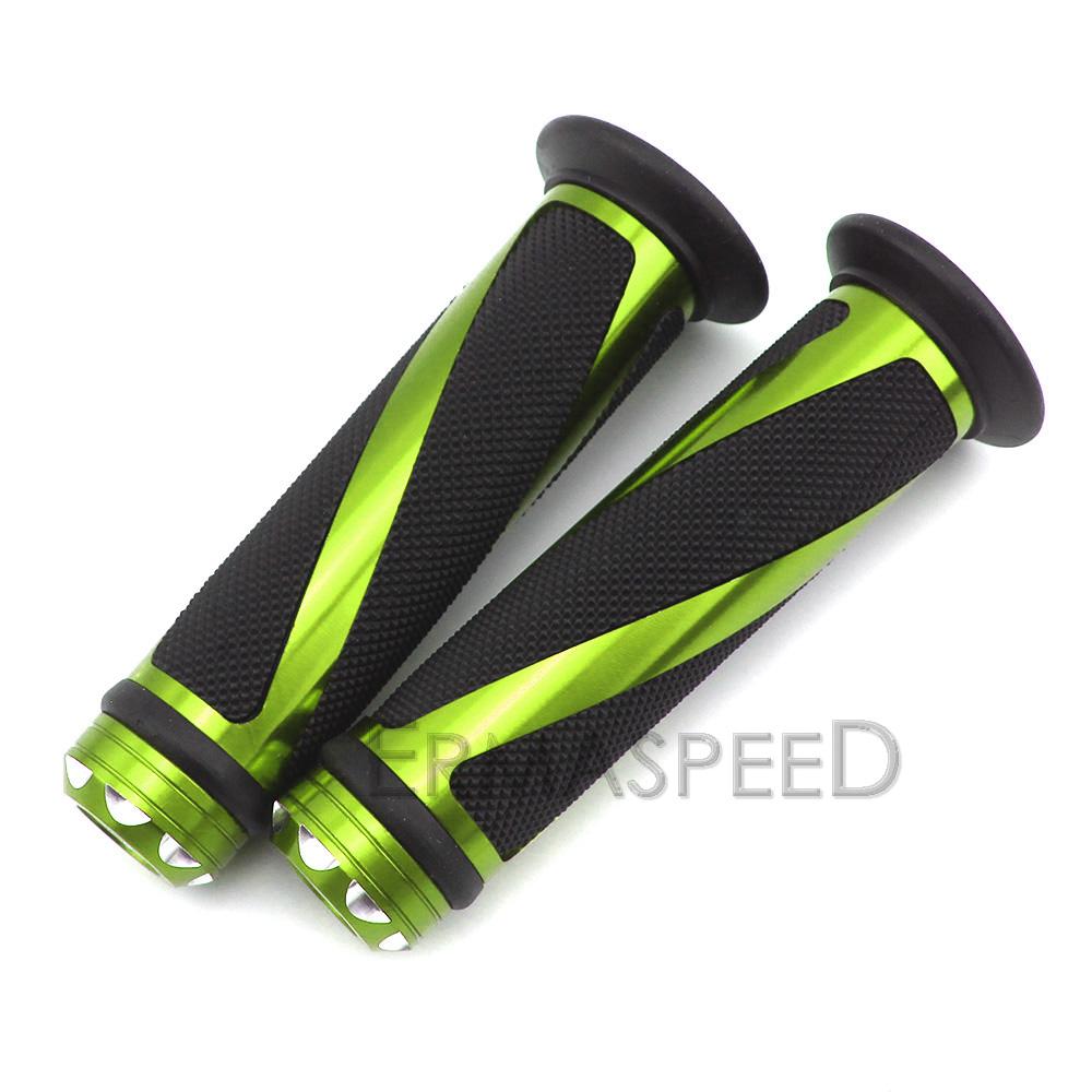 7/8" hliníkové pryžové rukojeti pro motocykly Rukojeti řídítek Rukojeť na konci tyče Rukojeti plynu Ruční rukojeti pro motocykly