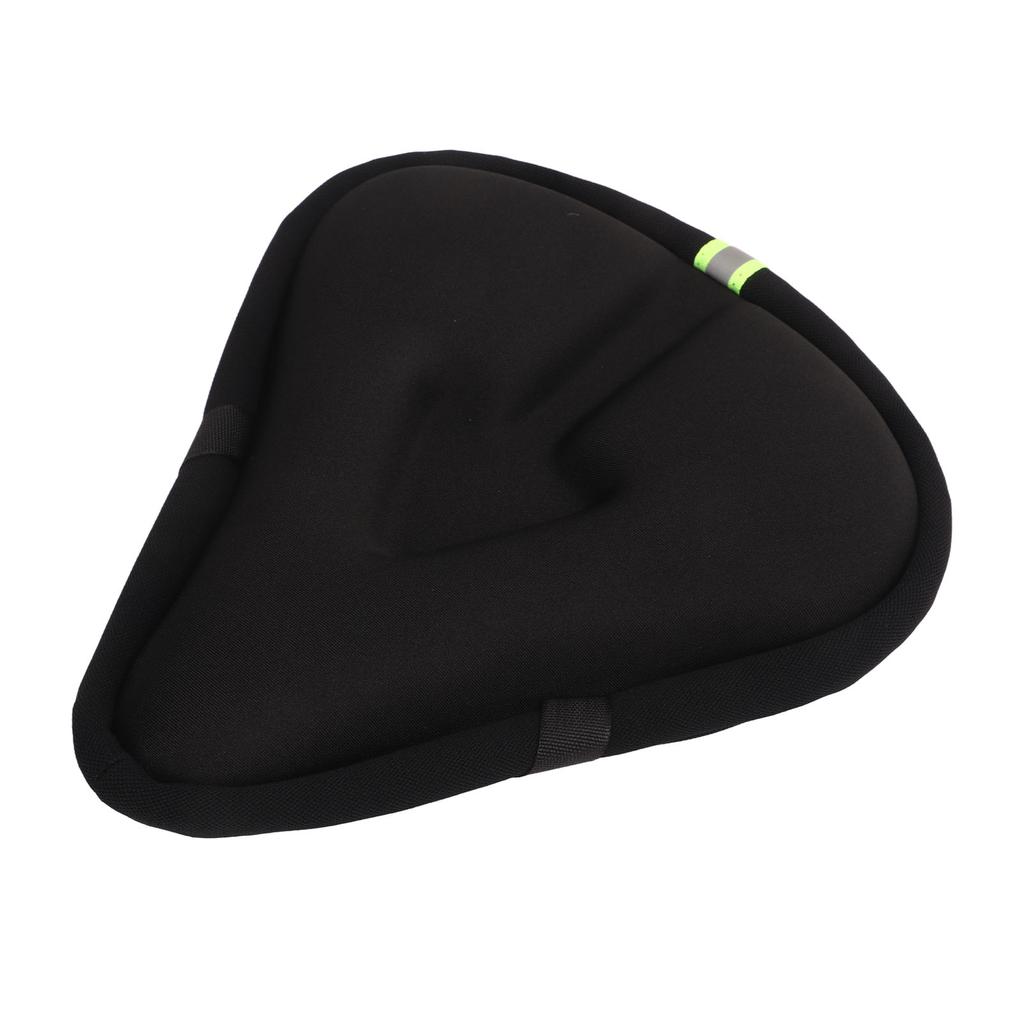 Bike Seat Cover Bicycle Saddle Cushion Extra Soft Thickened Silicone with Groove Cycling Parts
