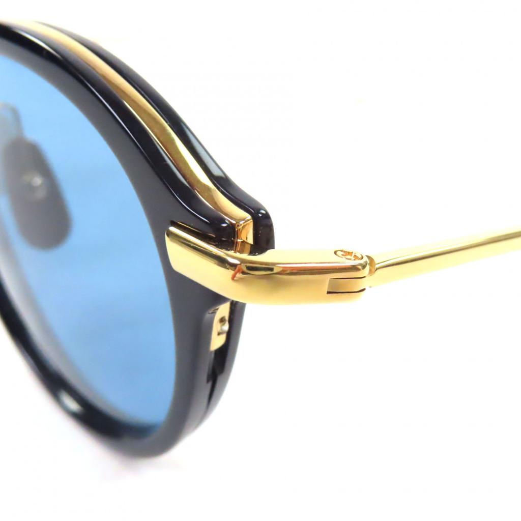 Excellent THOM BROWNE Sunglasses Boston Eyewear Dark Navy Mens TB-011F-T-46 Used