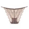 French Sexy Lace Panties Women's Half-wrapped Buttocks Breathable Hook Lace Low-rise Briefs Panties