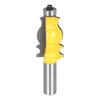 1 2  Shank Architectural Molding Router Bit Anti Kickback Mitered Trimming Milling Cutter Tool Carpenter Woodworking