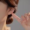Banyan Tree S925 Silver Korean Star Ear Clip Earrings – Simple, Small Design for Women and Students