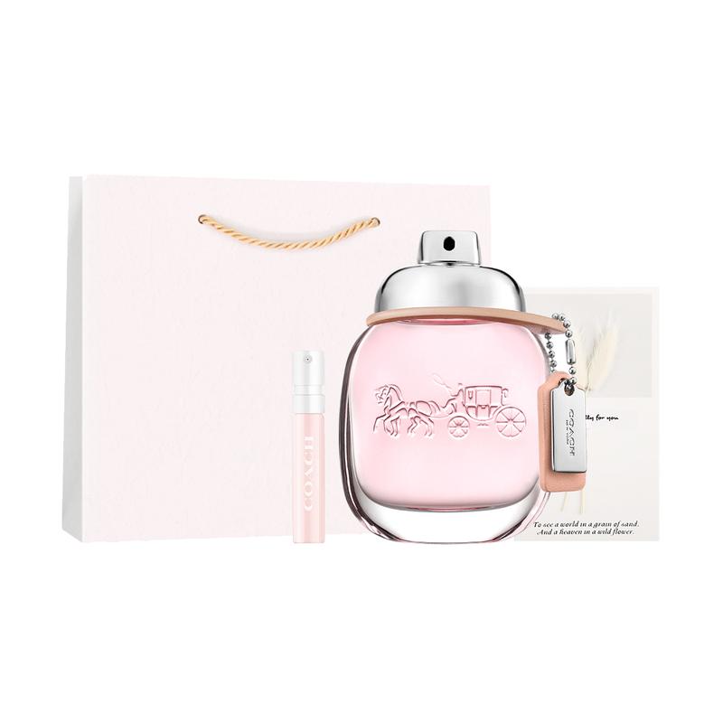 COACH perfume set New York Women s Gift Box New York Women s Eau de Toilette/Misty Rose/Ladies Eau de Toilette with the same name Eau de 30ml+2ml коричневый