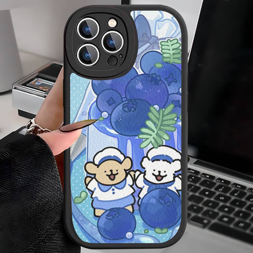 Maltese Cute Line Puppy Dog Phone Case For IPhone 16 15 14 13 12 11 Pro Max Plus Leather Soft Cover