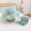 Multiple Colors Girls Sun Hat Cute Cat Children Sun Hat Fashion Fisherman Hat  Summer