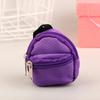 Cartera Pequeña con Cremallera Llavero Ligero Linda Colgante de Bolso Adorno Decorativo para Mochila Accesorio Diario para Mujer