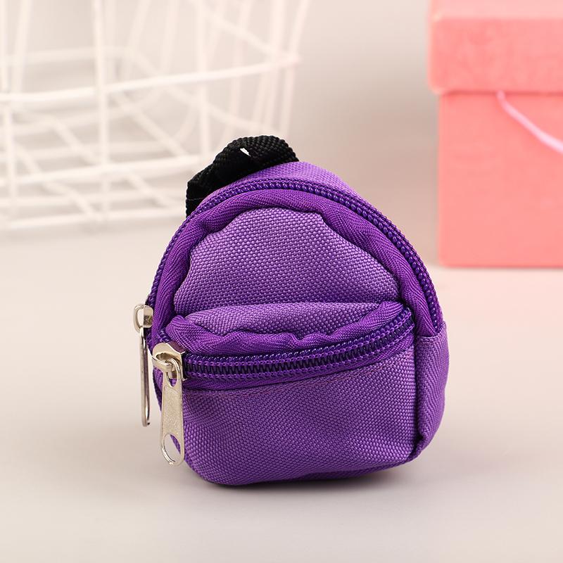Cartera Pequeña con Cremallera Llavero Ligero Linda Colgante de Bolso Adorno Decorativo para Mochila Accesorio Diario para Mujer
