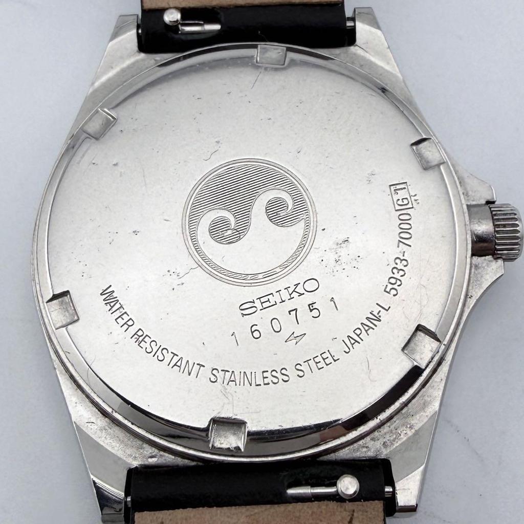 SEIKO SilverWave Quartz Vintage Watch [ Battery] 5933-7000 Day-Date