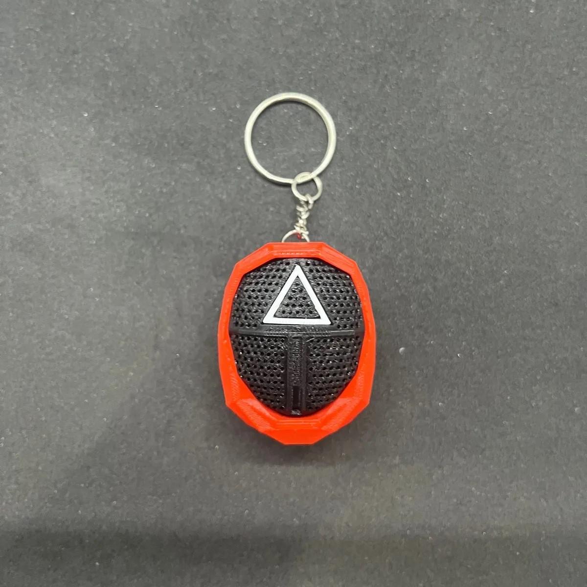 

Брелок «Гра в кальмара» — культовий дизайн Червоної гвардії, міцний матеріал і стильний вигляд ROUND