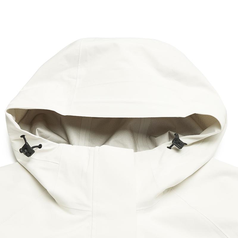 FILA Fitness 3 In 1 Two Piece Set Waistline Removable Waterproof Windbreaker Women outerwear Steam-White A51W641701FIV