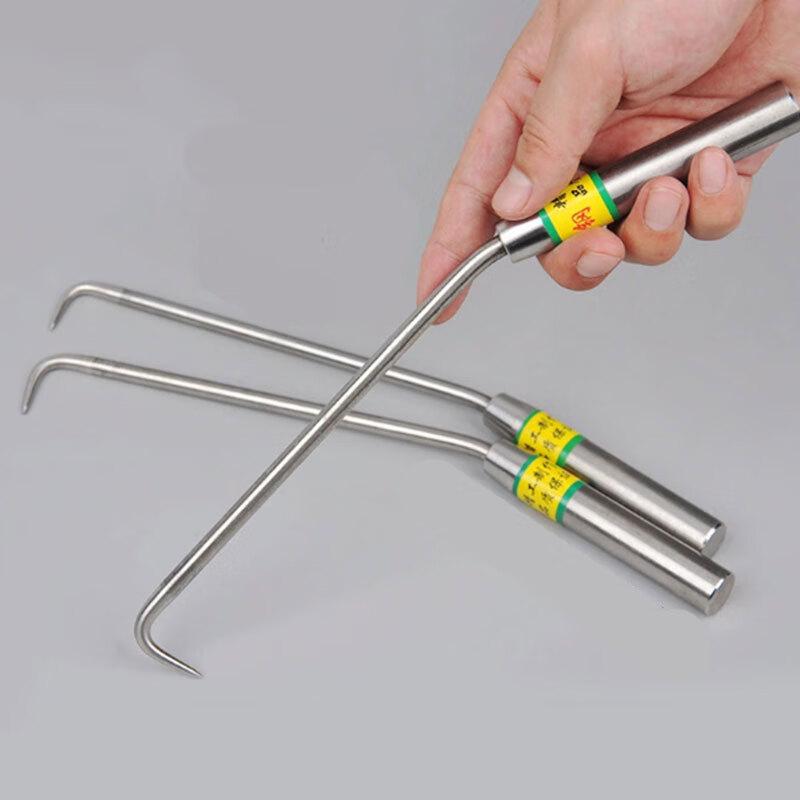 Bingyu BYJZ-1028 Set di Ganci per Legatura Acciaio per Calcestruzzo (3 pezzi)