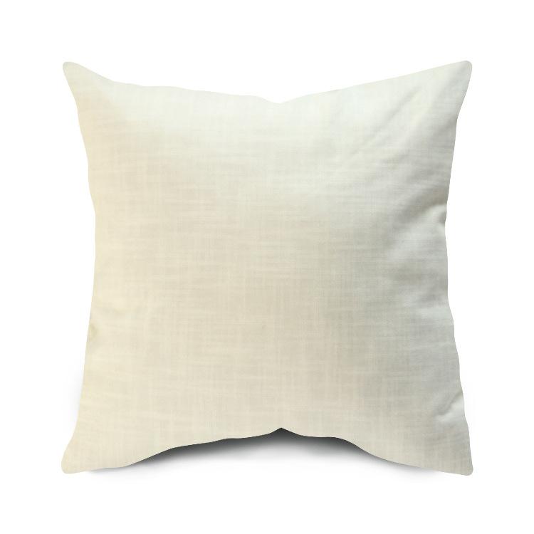 Pevná povlak na polštář z lnu a bavlny Jednoduchý povlak na polštář Severský Boho dekor Accentuální povlak na polštář na pohovku 45x45 cm 2 ks