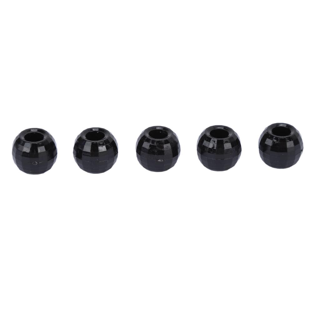 Hair Braiding Beads Fashionable Dreadlock Decoration Jewelery for Ponytails Beard 240pcs