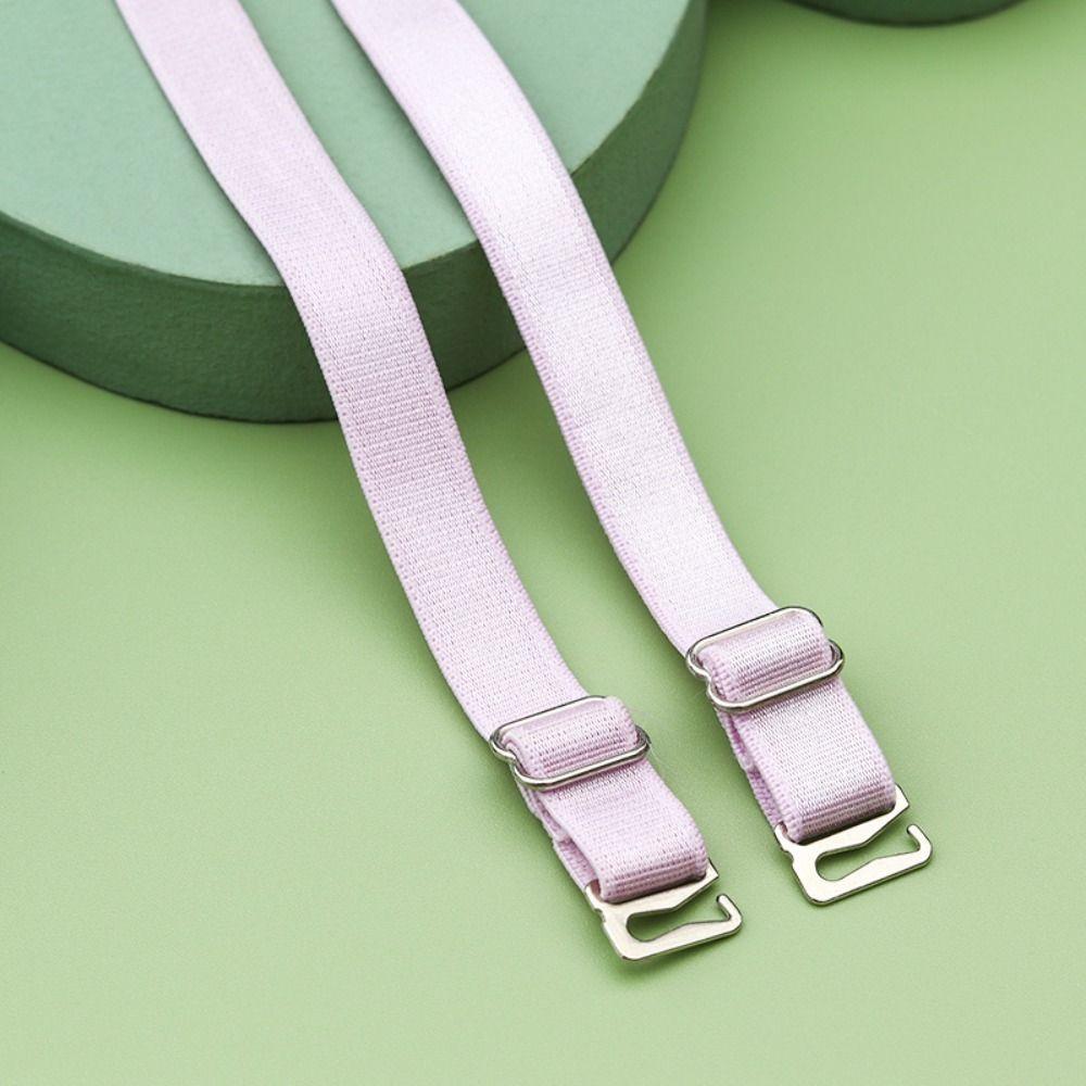 Double-Shoulder Stainless Steel Bra Straps Adjustable Underwear Shoulder Strap  Women