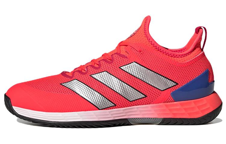 Adidas Adizero Ubersonic 4 Solar Red Silver Metallic Lucid Blue HQ8379 42